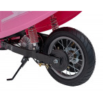 Elektrická motorka skúter Retro 23 - ružová